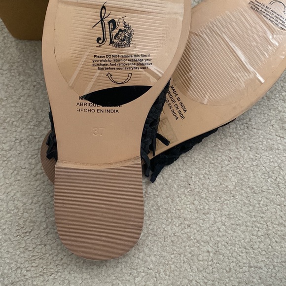 Free People Mirage Woven Flat sz 37 - Picture 8 of 13